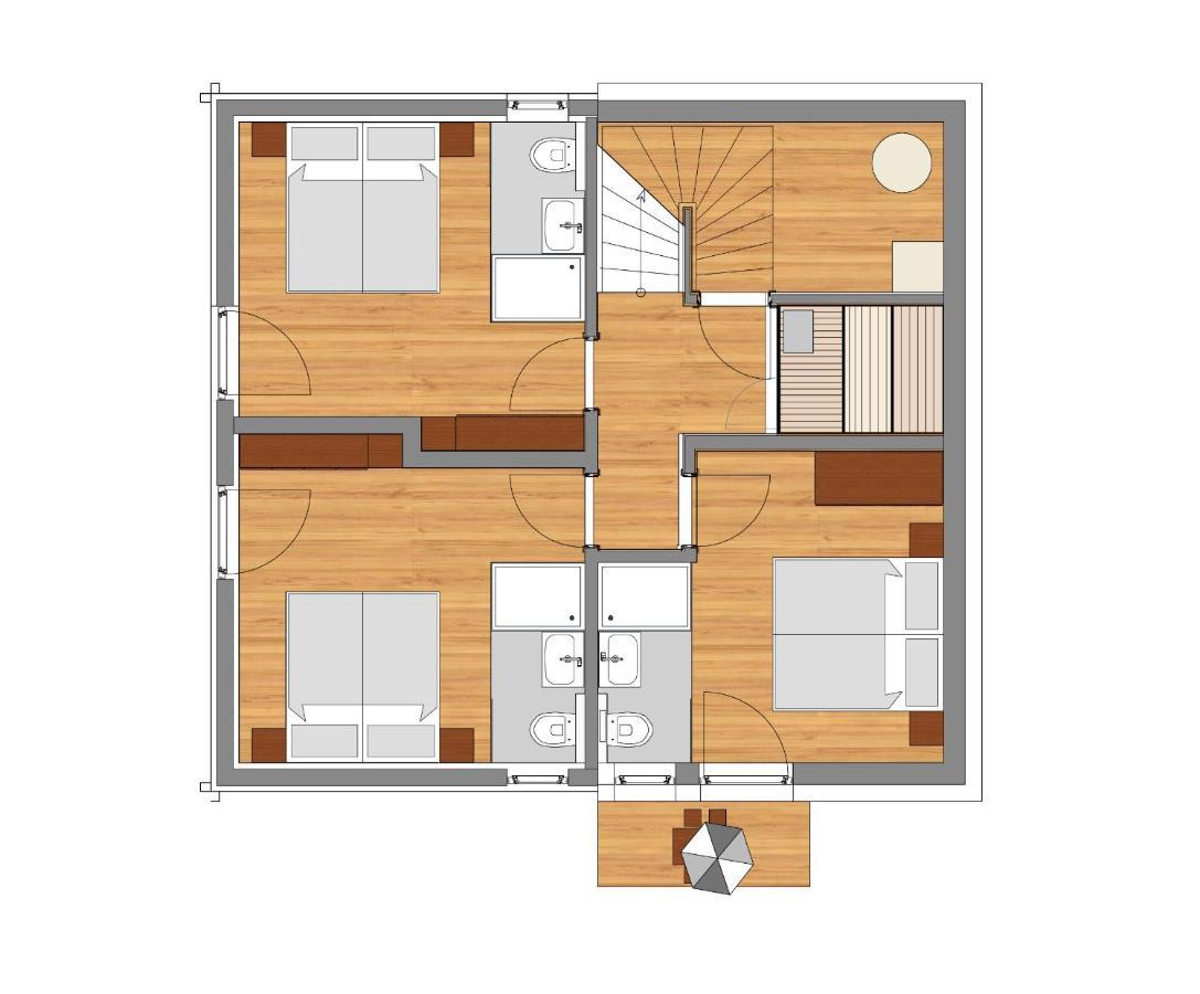 Holzknechthuette Villa ลาคทาล ภายนอก รูปภาพ